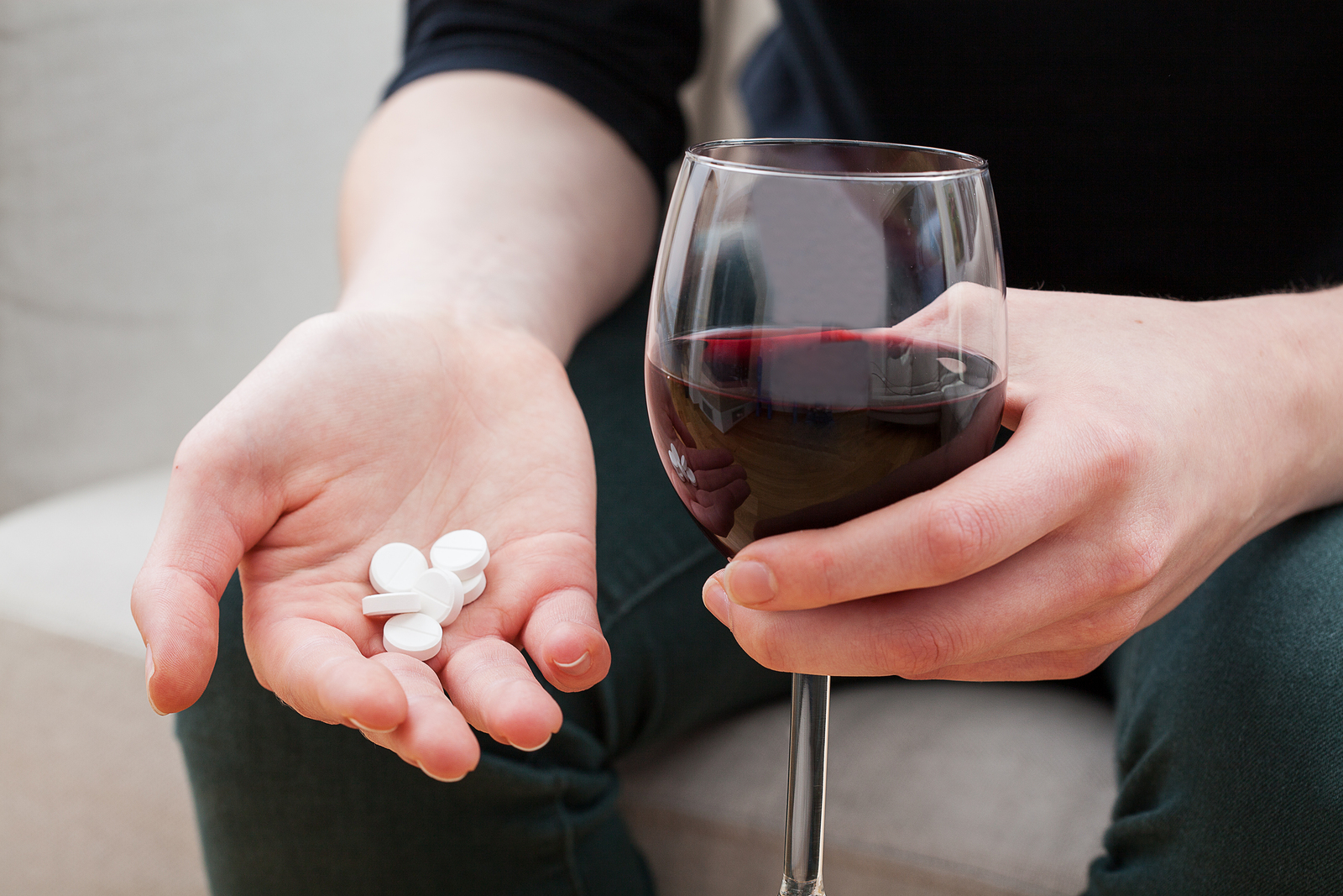 алкоголь с антидепрессантами